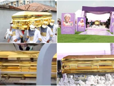 ببینید | تابوت طلایی ۱۳ میلیارد تومانی برای مادر پیامبر ارمیا!