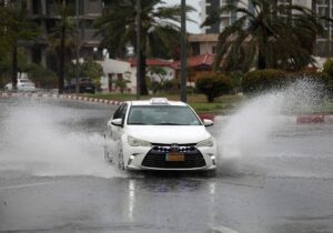 ببینید | وضعیت پارکینگ‌ها در جزیره کیش پس از بارش‌های اخیر