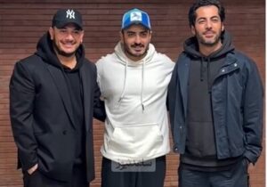 ببینید | قاب خانوادگی اشوان با پدر و مادرش و نوید پورفرج