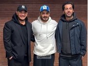 ببینید | قاب خانوادگی اشوان با پدر و مادرش و نوید پورفرج