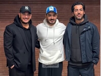 ببینید | قاب خانوادگی اشوان با پدر و مادرش و نوید پورفرج ببینید | قاب خانوادگی اشوان با پدر و مادرش و نوید پورفرج