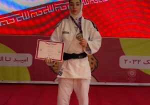 اولین مدال تاریخ جودوی بانوان خوزستان در رقابت‌های ملی