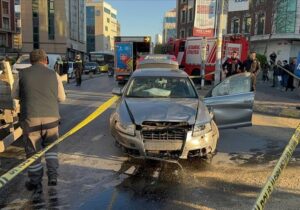 ببینید | تصادف مرگبار در شیشلی استانبول؛ خودرو به عابران پیاده زد