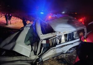 سانحه جادهای منجر به فوت ۲ نفر در جاده سرخون بندرعباس شد