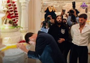 ببینید | احترام گذاشتن مسی به خدای هندیها و انجام مراسم!