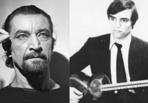 حسین علیزاده و رقصنده مشهور در حافظیه + عکس