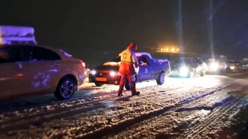 فرماندار رودبار خبر داد:بارش ۲۰ سانتی‌متری برف در شاه شهیدان