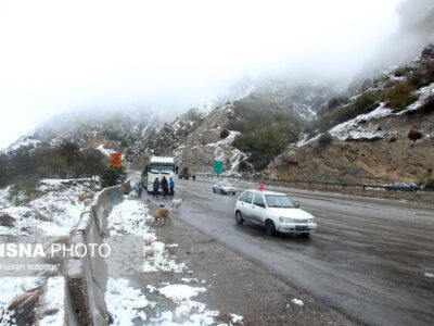 آخرین وضعیت ترافیکی و جوی جادهها/ بارش برف و باران در این ۲۸ استان