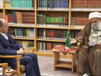 دیدار مهم آیتالله کریمی جهرمی با وزیر جهاد کشاورزی/ استاد حوزه علمیه قم چه نکتهای درباره وعدههای غذایی مردم را به وزیر جهاد کشاورزی گوشزد کرد؟