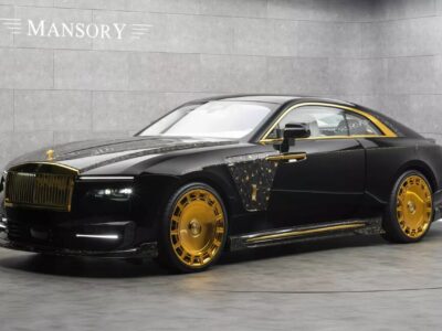 تولید رولزرویس منصوری با طلای خالص / عکس