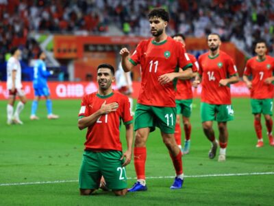 ببینید | سوپر گل اسامه الطنان مراکشی به اردن در فینال جام عرب ۲۰۲۵