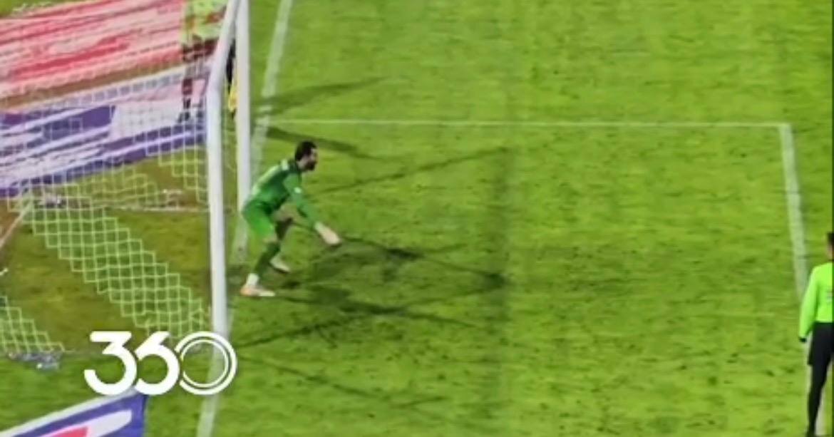 عکس | زاویه جدید از پنالتی کنعانی؛ بیرانوند خطا کرد!