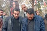 خاکسپاری حمید طالقانی + عکس