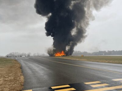 ببینید | سقوط هواپیمای «گرگ بیفل» راننده مسابقات اتومبیلرانی نسکار؟