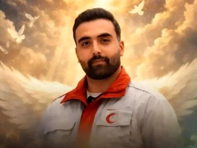 یک امدادگر جان خود را از دست داد