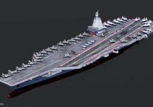 نخستین ابرناو هواپیمابر اتمی چین در راه است