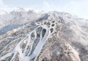 ببینید | ساخت پیست اسکی در عربستان!