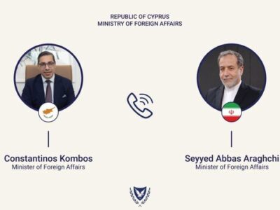 پیام وزیر خارجه قبرس درباره تماس تلفنی با عراقچی