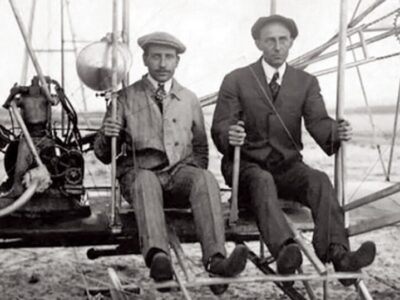 ببینید | فیلمی جالب از پرواز اولین هواپیمای برادران رایت