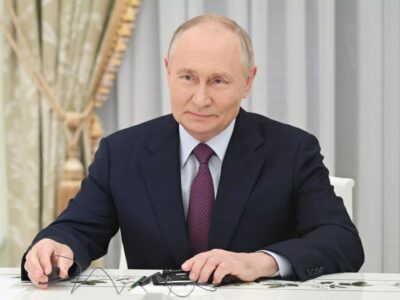 ببینید | مراسم خواستگاری در نشست خبری ولادمیر پوتین