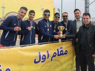 هت‌تریک قهرمانی تیم پیکان بندر دیر  در لیگ برتر والیبال ساحلی/سمنانی ها برای اولین بار در جمع چهار تیم