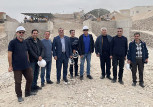 هم‌افزائی مخابرات و صنعت معدن،  بازدید میدانی مدیر مخابرات استان سمنان از معدن سلستین شاهرود