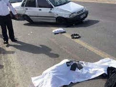 ببینید | لحظه هولناک زیر گرفتن یک عابر پیاده و بی‌تفاوتی پس از حادثه رانندگی در آران و بیدگل!