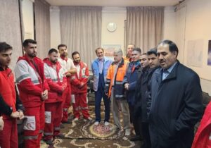 بررسی شبانه وضعیت راه های روستایی قم توسط معاون استاندار