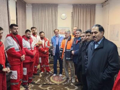 بررسی شبانه وضعیت راه های روستایی قم توسط معاون استاندار