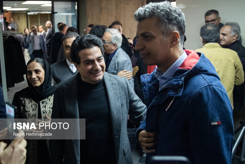 از عادل فردوسی‌پور تا سروش صحت در مراسم رونمایی از آلبوم‌های منتشرنشده‌ی خسرو آواز/ عکس