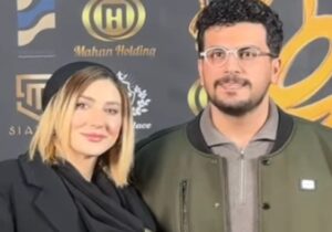 ببینید | اولین حضور امیرحسین قیاسی و همسرش در یک مراسم رسمی