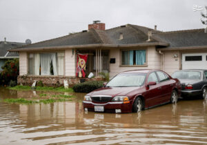 ببینید | خسارت‌های سنگین سیل در کالیفرنیا