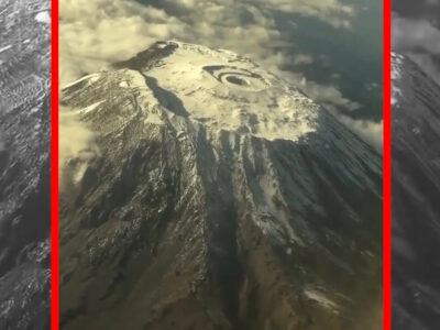 ببینید | نمای نفس‌گیر کلیمانجارو بلندترین کوه قاره آفریقا از کابین خلبان