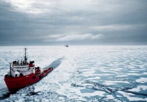 ببینید | امواج یخی که در چین ثبت شده‌اند