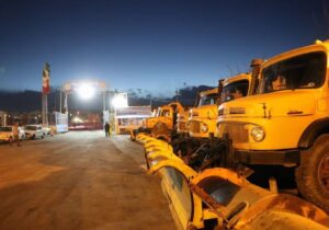 آمادهباش پسماند شهرداری ارومیه برای بارش برف همزمان با هشدار نارنجی