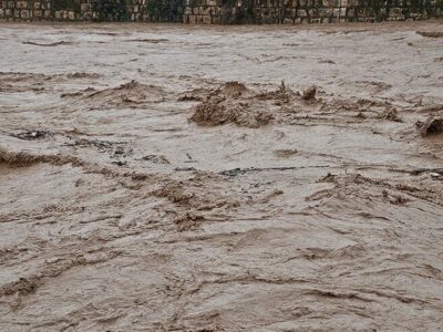 ببینید | باران‌های شدید موجب سیل ناگهانی در سراسر عراق