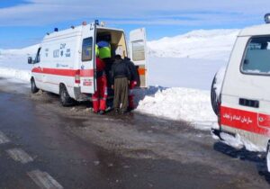 نجات جان دو مادر باردار در روستاهای آذربایجان‌غربی توسط نیروهای امدادی