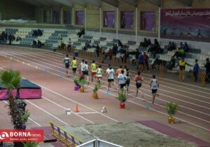 تیم کرمانشاه موفق به کسب مقام سوم مسابقات دوومیدانی داخل سالن کشور شد