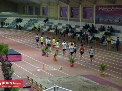 تیم کرمانشاه موفق به کسب مقام سوم مسابقات دوومیدانی داخل سالن کشور شد