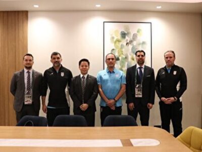 نشست مدیران تیم امید ایران با مسئولان AFC دو روز مانده به آغاز جام ملت های آسیا