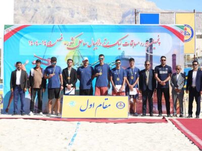 چهارمین قهرمانی متوالی پیکان بندر دیر در لیگ والیبال ساحلی کشور