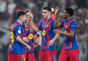 نمایش مقتدرانه بارسلونا در سوپرجام/ صعود به فینال با برد پرگل مقابل اتلتیک بیلبائو