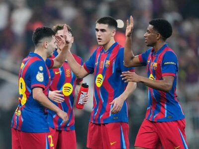 نمایش مقتدرانه بارسلونا در سوپرجام/ صعود به فینال با برد پرگل مقابل اتلتیک بیلبائو