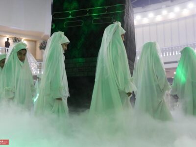 جشن تکلیف دختران دانش‌آموز مشهدی + گزارش تصویری