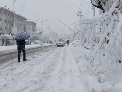پیش بینی بارش حدود ۱۰ میلیمتری برف و باران در زنجان