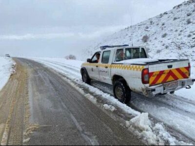 برخی گدار‌های استان کرمان مسدود شد/ هشدار یخ‌زدگی جاده‌ها