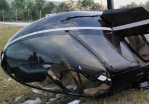 ۲ نفر به دلیل سقوط بالگرد در منطقه پرم روسیه کشته شدند