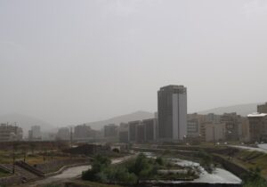 آلودگی هوا در راه استان آذربایجان‌غربی