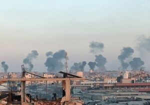 بمباران شدید جنوب غزه از سوی جنگنده های اسرائیلی