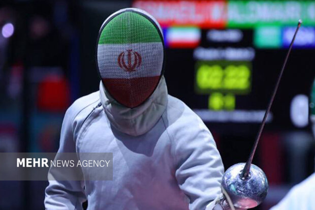 حضور شمشیربازان اسلحه اپه ایران در جام‌جهانی امارات/ زنان نیستند